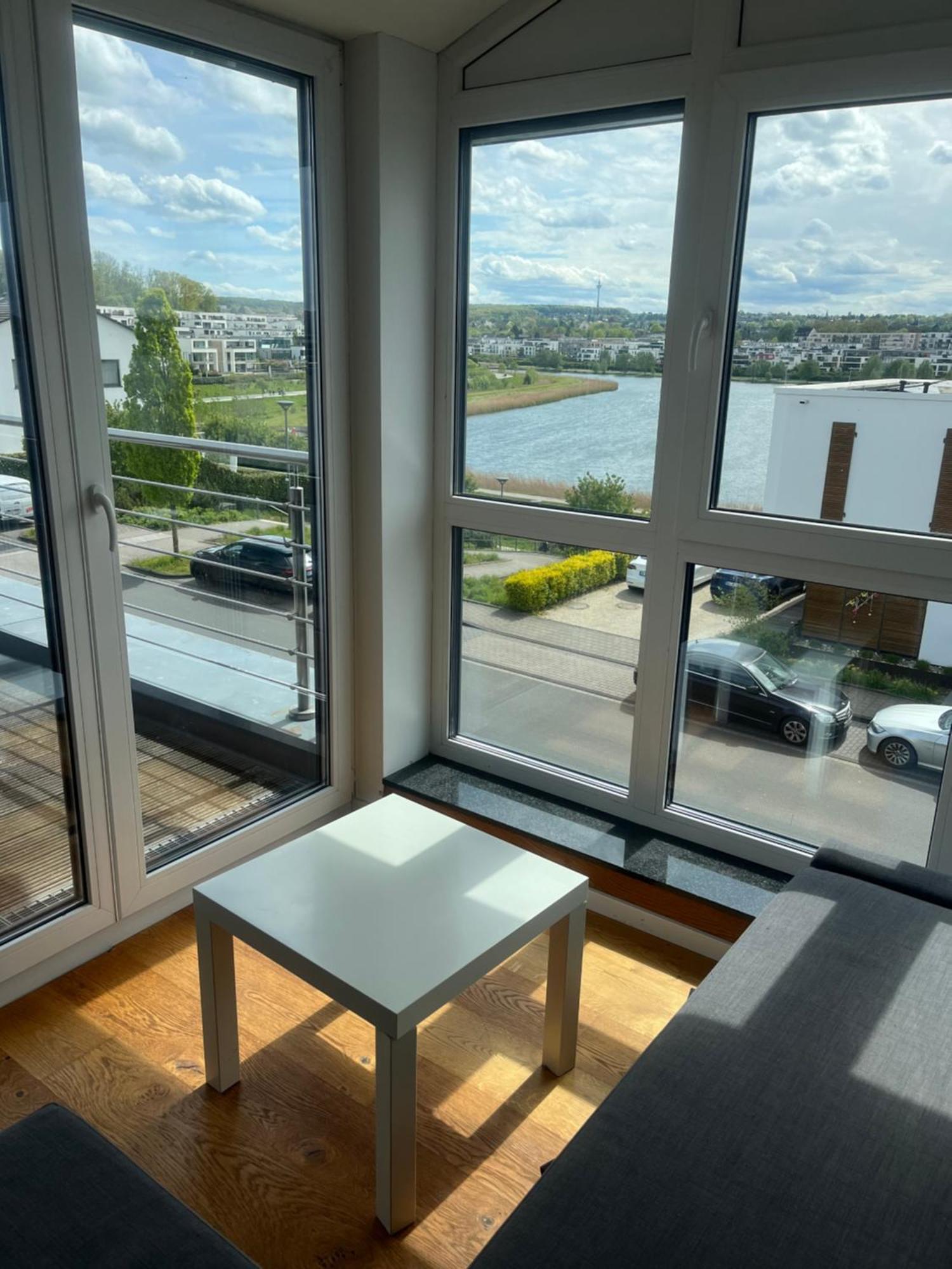 Haus Mit Panoramablick Auf Den Phoenixsee Dortmund Exterior foto