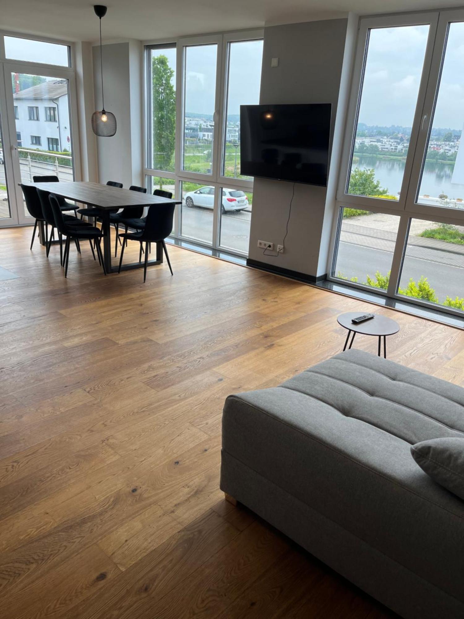 Haus Mit Panoramablick Auf Den Phoenixsee Dortmund Exterior foto